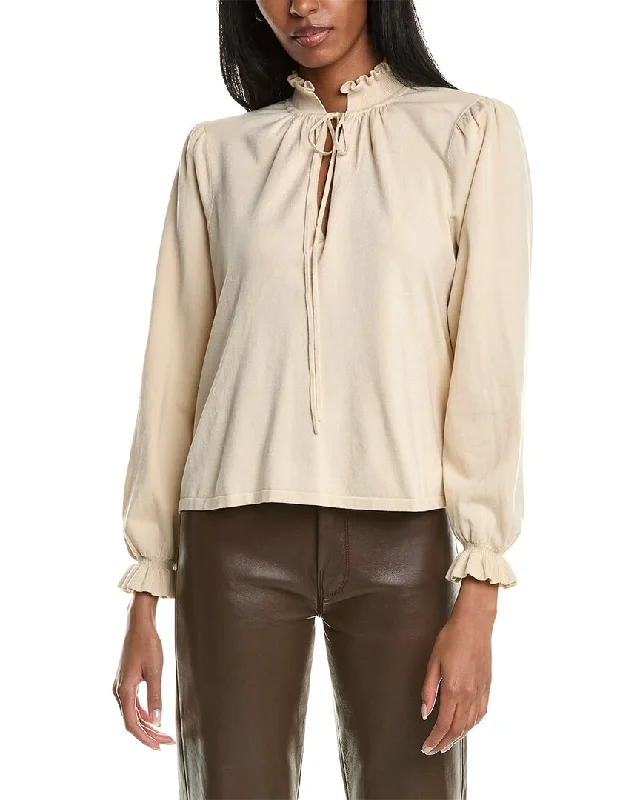 ba&sh Blouse Elegant Silk Blouse