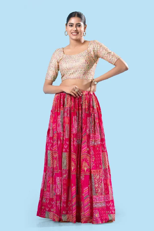 White Brocade Back Open Elbow Sleeves Blouse Flowy Bohemian Blouse