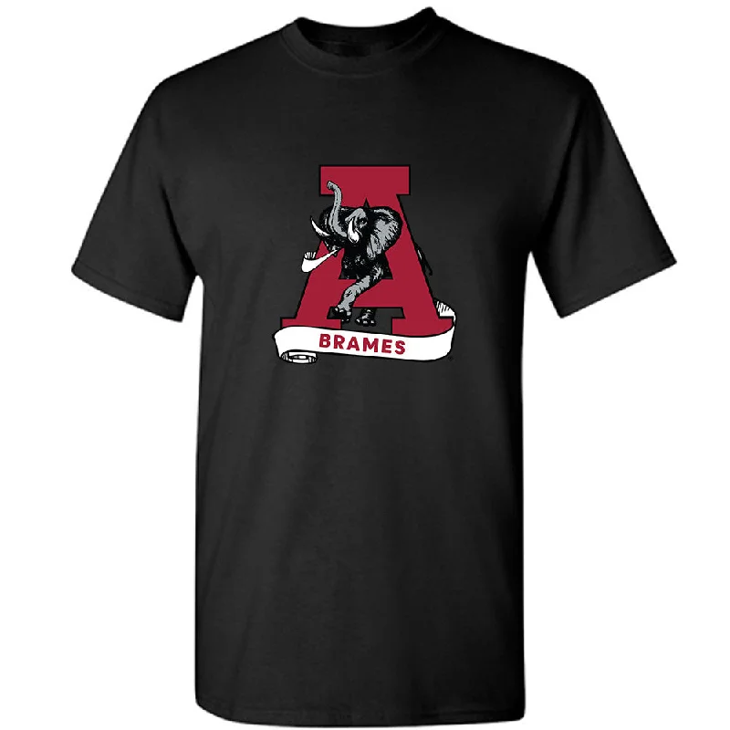 Alabama - NCAA Women's Rowing : Jenna Marie Brames - T-Shirt-- Welt Pockets Slit Pockets Flap Pockets Alabama - NCAA Women's Rowing : Jenna Marie Brames - T-Shirt-- Welt Pockets Slit Pockets Flap Pockets