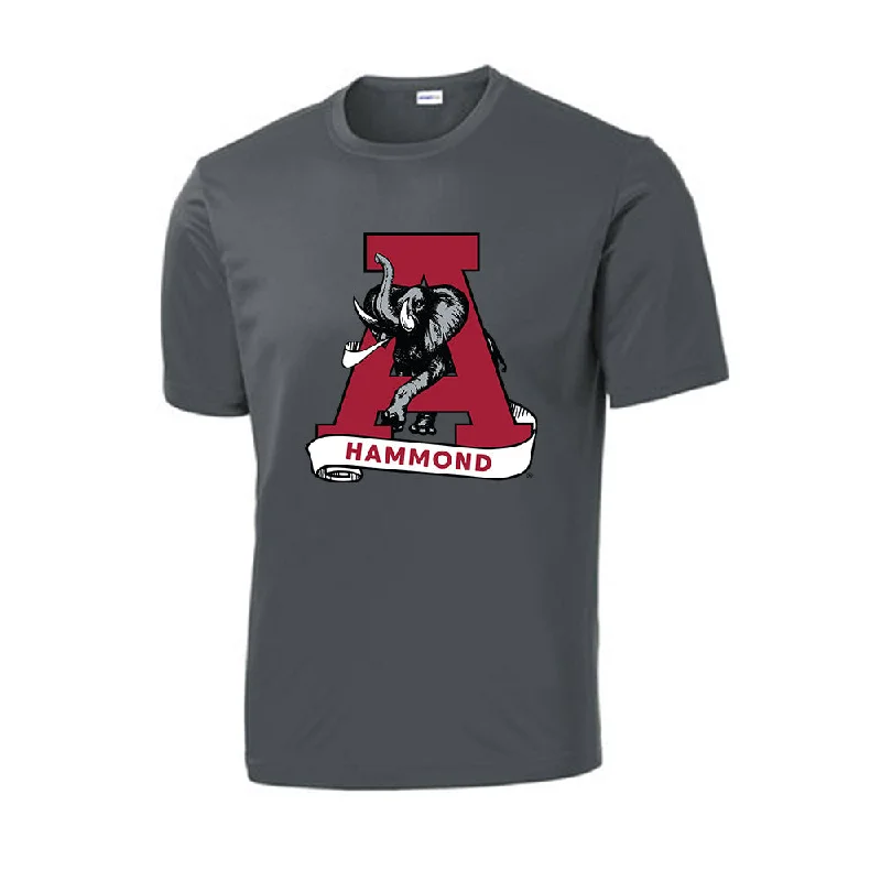 Alabama - NCAA Women's Rowing : Hayden Hammond - Activewear T-Shirt-- Sequined Glittery Shiny Alabama - NCAA Women's Rowing : Hayden Hammond - Activewear T-Shirt-- Sequined Glittery Shiny