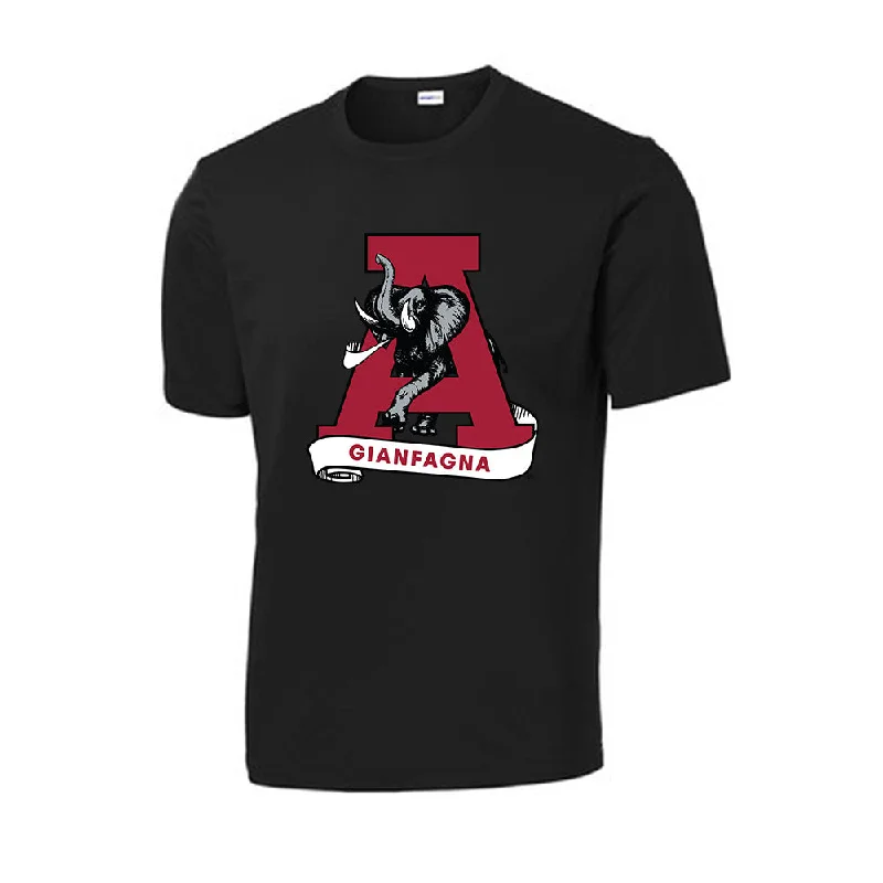 Alabama - NCAA Women's Rowing : Micaiah Gianfagna - Activewear T-Shirt-- Jersey Fabric Tulle Fabric Batik Fabric Alabama - NCAA Women's Rowing : Micaiah Gianfagna - Activewear T-Shirt-- Jersey Fabric Tulle Fabric Batik Fabric