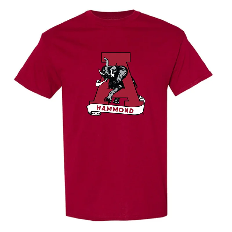Alabama - NCAA Women's Rowing : Hayden Hammond - T-Shirt-- Hooded Caped Shawl Collar Alabama - NCAA Women's Rowing : Hayden Hammond - T-Shirt-- Hooded Caped Shawl Collar