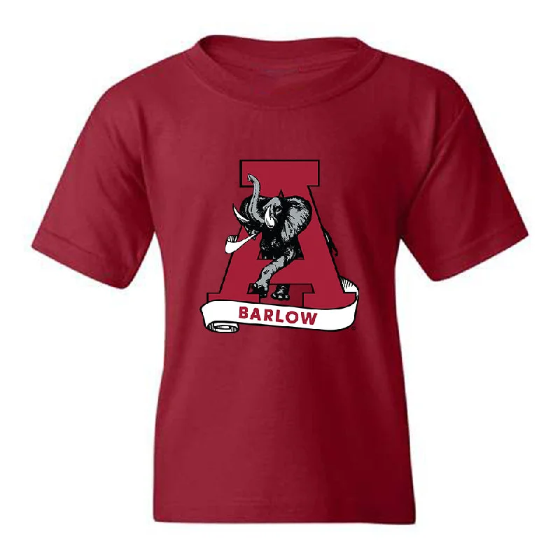 Alabama - NCAA Women's Rowing : Halye Barlow - Youth T-Shirt-- Graphic Embroidered Appliqued