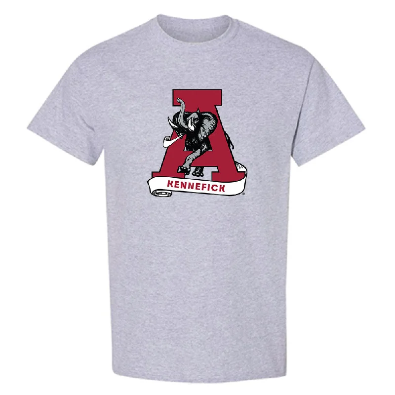 Alabama - NCAA Women's Rowing : Kathryn Kennefick - T-Shirt-- Seamless Knitted Crochet Alabama - NCAA Women's Rowing : Kathryn Kennefick - T-Shirt-- Seamless Knitted Crochet