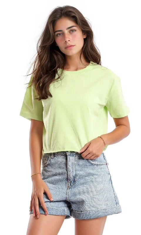 97249 Comfy Standard Fit Slip On T-Shirt - Apple Green-- Elasticated Padded Insulated 97249 Comfy Standard Fit Slip On T-Shirt - Apple Green-- Elasticated Padded Insulated