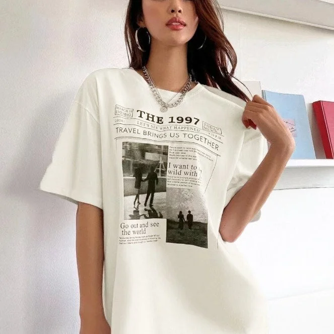 Women's T-Shirts XL 510920-- Satin Fabric Silk Fabric Chiffon Fabric