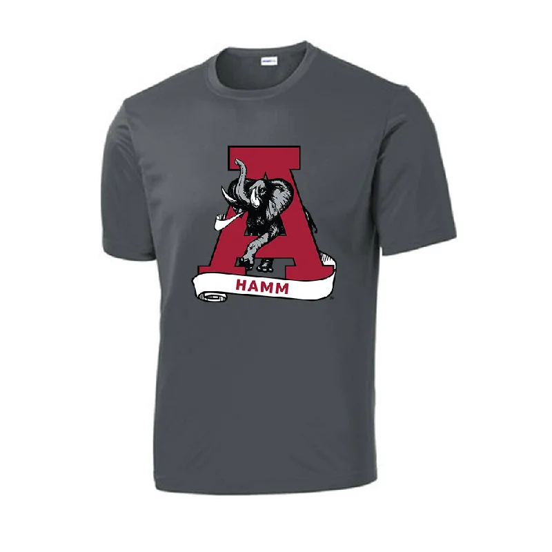 Alabama - NCAA Women's Rowing : Kendall Hamm - Activewear T-Shirt-- Spandex Blend Rayon Blend Denim Blend Alabama - NCAA Women's Rowing : Kendall Hamm - Activewear T-Shirt-- Spandex Blend Rayon Blend Denim Blend