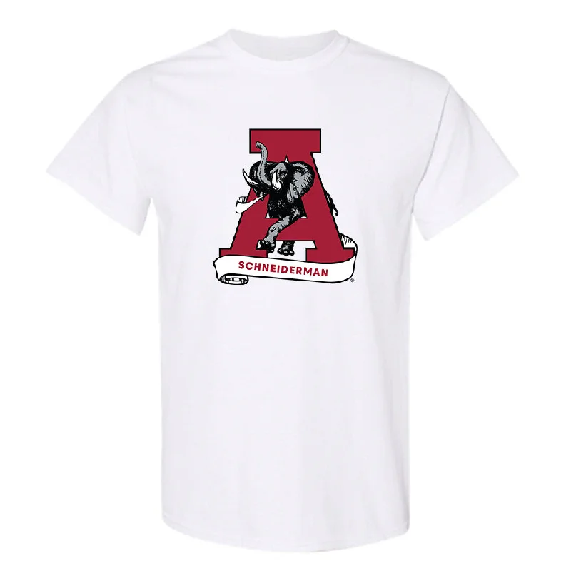 Alabama - NCAA Women's Rowing : Lauren Schneiderman - T-Shirt-- Knit Fabric Woven Fabric Fleece Fabric Alabama - NCAA Women's Rowing : Lauren Schneiderman - T-Shirt-- Knit Fabric Woven Fabric Fleece Fabric