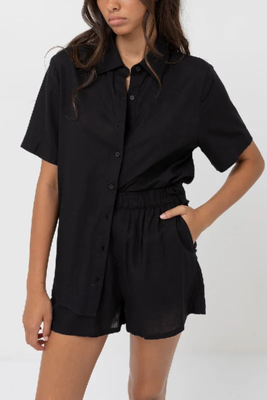 Rhythm Classic Lounge Shirt-- Fashionable Trendy Casual