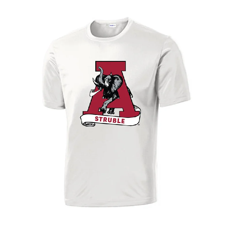 Alabama - NCAA Women's Rowing : Michala Struble - Activewear T-Shirt-- Faux Fur Fabric Real Fur Fabric Shearling Fabric