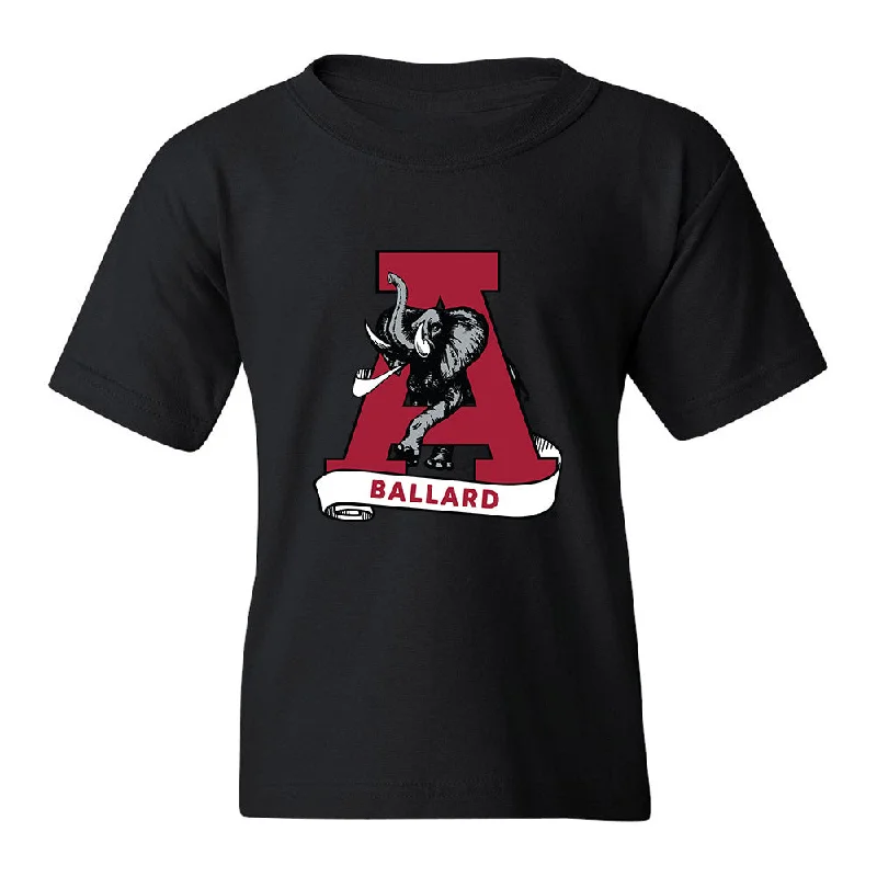 Alabama - NCAA Women's Rowing : Lucy Ballard - Youth T-Shirt-- Real Fur Shearling Chenille Alabama - NCAA Women's Rowing : Lucy Ballard - Youth T-Shirt-- Real Fur Shearling Chenille