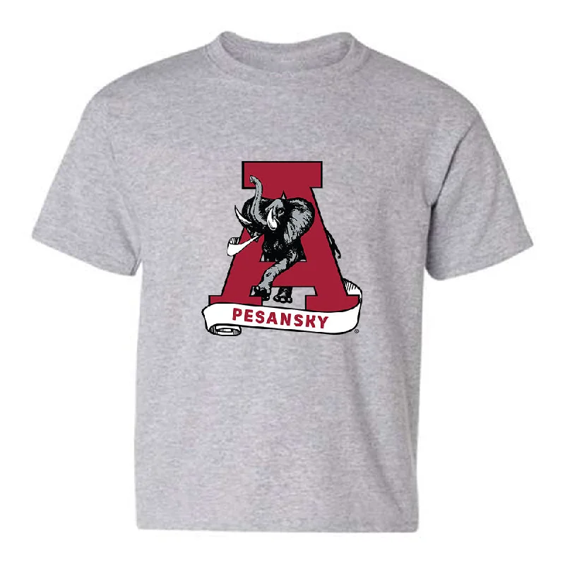 Alabama - NCAA Women's Rowing : Abby Pesansky - Youth T-Shirt-- Iron Safe Non-Iron Wrinkle Free Alabama - NCAA Women's Rowing : Abby Pesansky - Youth T-Shirt-- Iron Safe Non-Iron Wrinkle Free