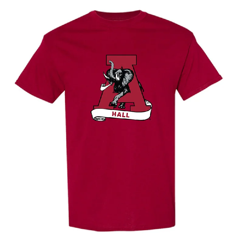 Alabama - NCAA Women's Rowing : Lauren Hall - T-Shirt-- Collared Crew Neck Turtle Neck Alabama - NCAA Women's Rowing : Lauren Hall - T-Shirt-- Collared Crew Neck Turtle Neck