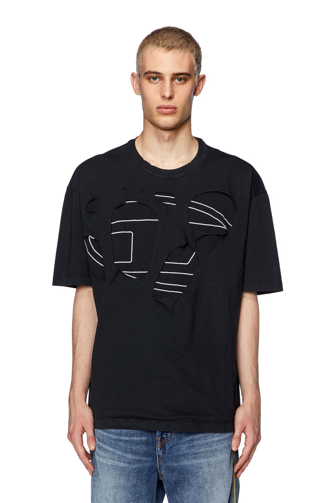 T-shirt with layered front-- Cozy Warm Stylish