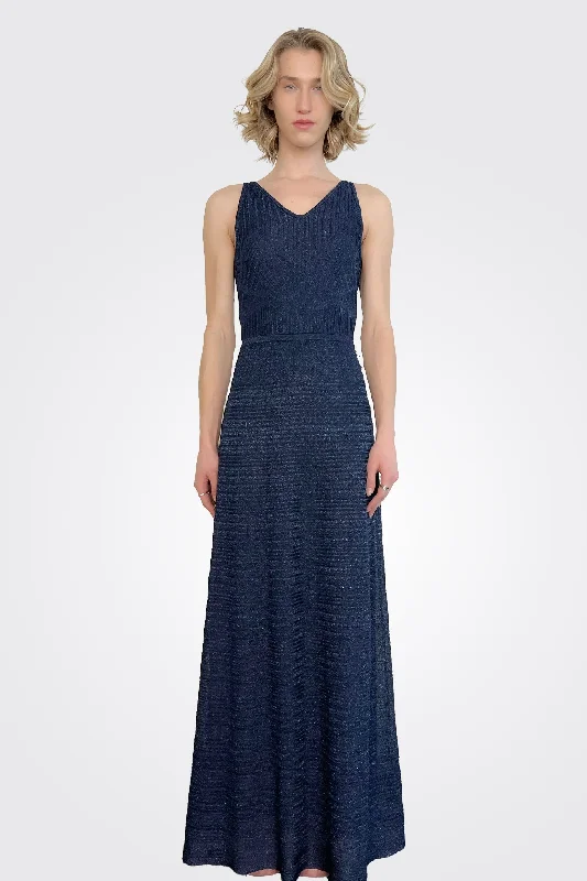Long Dress - Navy Tunics Chinos classic