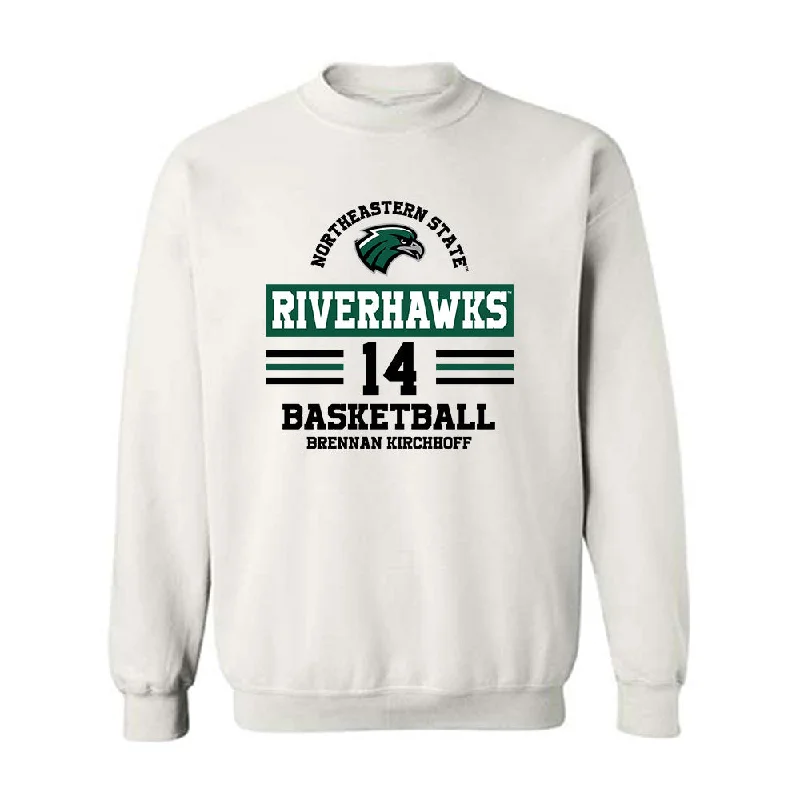 Northeastern State - NCAA Women's Basketball : Brennan Kirchhoff - Classic Fashion Shersey Crewneck Sweatshirt Hoodie with Full-Zip Functional Layering Northeastern State - NCAA Women's Basketball : Brennan Kirchhoff - Classic Fashion Shersey Crewneck Sweatshirt Hoodie with Full-Zip Functional Layering