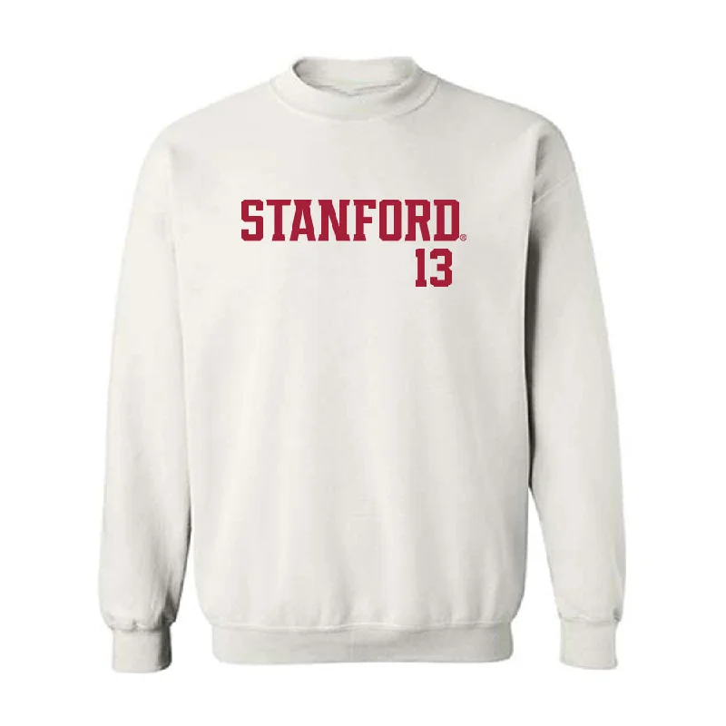 Stanford - NCAA Women's Basketball : Chloe Clardy - Classic Shersey Crewneck Sweatshirt Hoodie with Hem Raw Edge Edgy Unfinished Stanford - NCAA Women's Basketball : Chloe Clardy - Classic Shersey Crewneck Sweatshirt Hoodie with Hem Raw Edge Edgy Unfinished