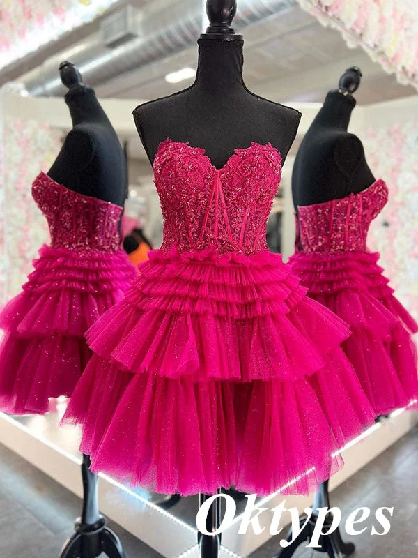 Sexy Tullle Sweetheart V-Neck A-Line Mini Dresses/ Homecoming Dresses With Beading, PDS0533 Elegant Sequin Mini Dress Sexy Tullle Sweetheart V-Neck A-Line Mini Dresses/ Homecoming Dresses With Beading, PDS0533 Elegant Sequin Mini Dress