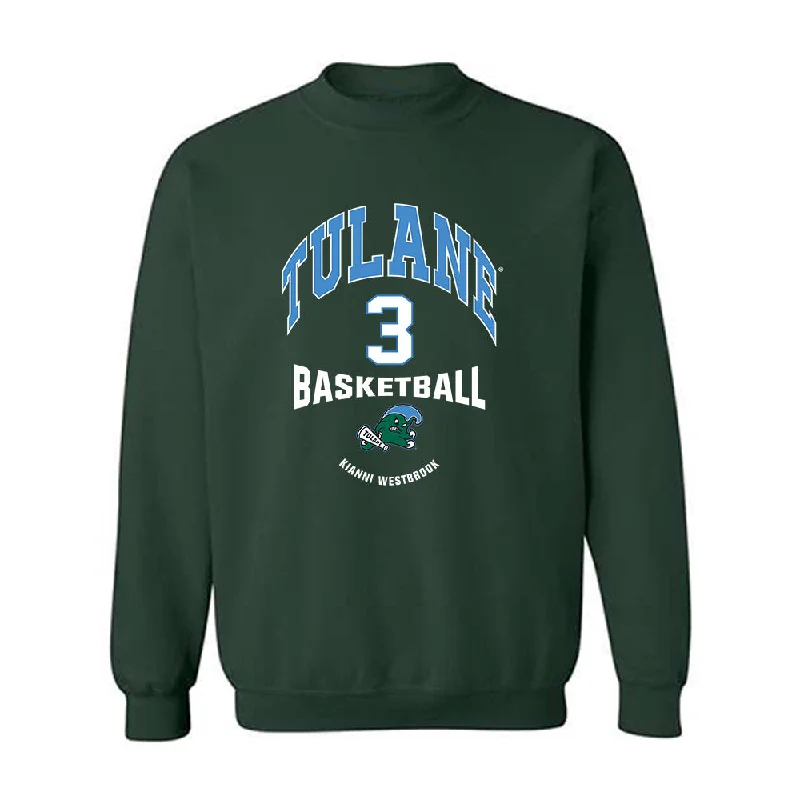 Tulane - NCAA Women's Basketball : Kianni Westbrook - Classic Fashion Shersey Crewneck Sweatshirt Hoodie Crop Top Short Trendy Tulane - NCAA Women's Basketball : Kianni Westbrook - Classic Fashion Shersey Crewneck Sweatshirt Hoodie Crop Top Short Trendy