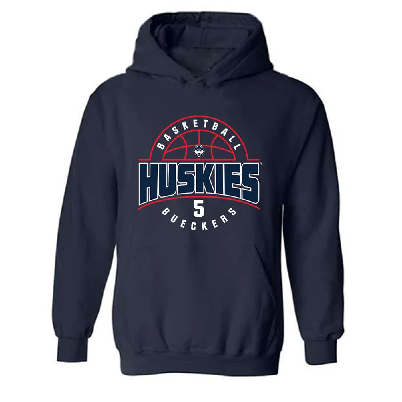 UConn - NCAA Women's Basketball : Paige Bueckers - Classic Fashion Shersey Hooded Sweatshirt Hoodie with Hem Fringe Bohemian Relaxed UConn - NCAA Women's Basketball : Paige Bueckers - Classic Fashion Shersey Hooded Sweatshirt Hoodie with Hem Fringe Bohemian Relaxed