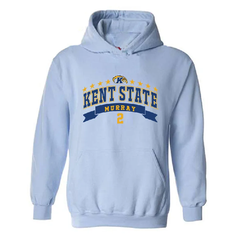 Kent State - NCAA Women's Basketball : Meghan Murray - Classic Fashion Shersey Hooded Sweatshirt Hoodie with Thumb Holes Functional Cozy Kent State - NCAA Women's Basketball : Meghan Murray - Classic Fashion Shersey Hooded Sweatshirt Hoodie with Thumb Holes Functional Cozy