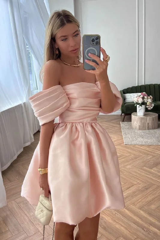 Puffy Skirt Mini Dress Ruffles Prom Dress Elegant Evening Dress Fashionable Lace Mini Dress Puffy Skirt Mini Dress Ruffles Prom Dress Elegant Evening Dress Fashionable Lace Mini Dress
