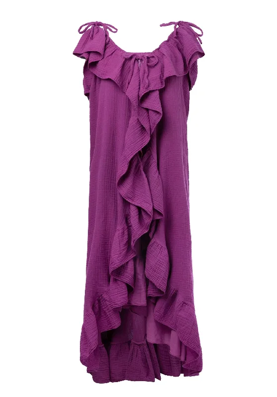 Dress 94196 Purple Tunics Versatile stylish