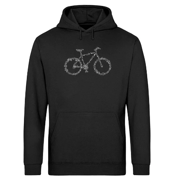 Fahrrad Kollektiv - Unisex Organic Hoodie Hooded Sweatshirt Casual Wear Street Style Fahrrad Kollektiv - Unisex Organic Hoodie Hooded Sweatshirt Casual Wear Street Style