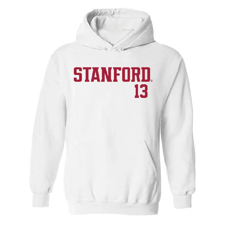 Stanford - NCAA Women's Basketball : Chloe Clardy - Classic Shersey Hooded Sweatshirt Hoodie with Ribbed Hem Stretchable Secure Stanford - NCAA Women's Basketball : Chloe Clardy - Classic Shersey Hooded Sweatshirt Hoodie with Ribbed Hem Stretchable Secure