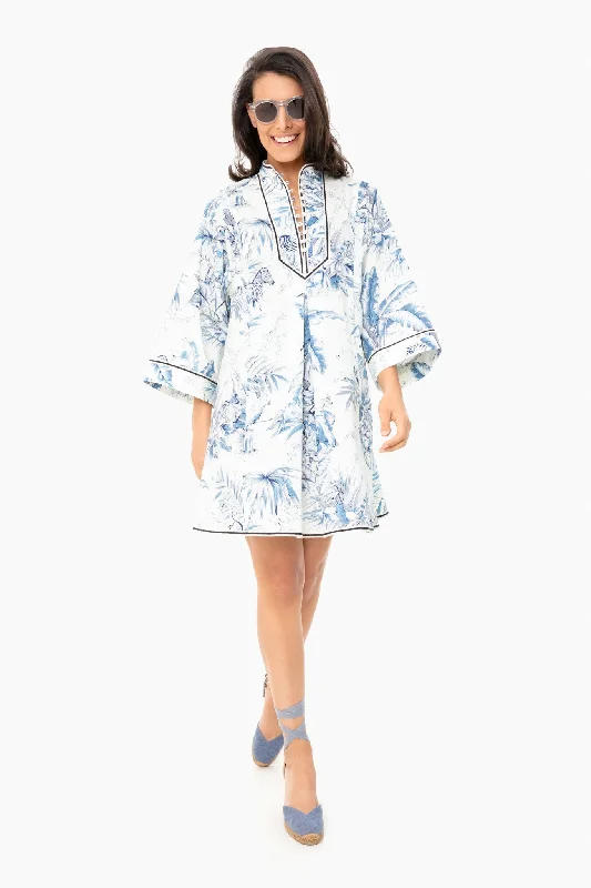 Safari Toile Indre Dress Tunics Versatile all-occasion