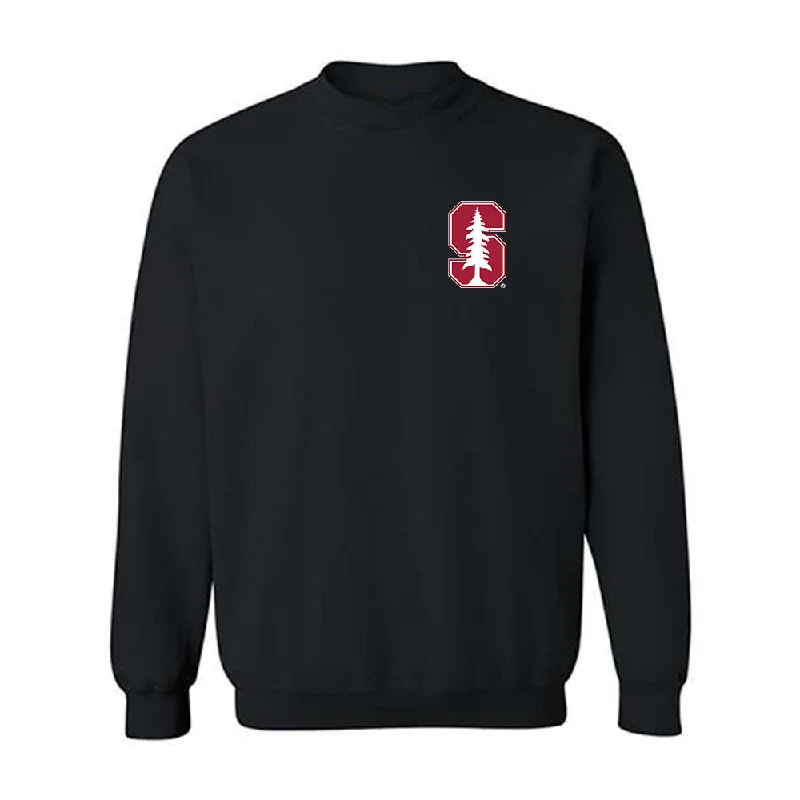 Stanford - NCAA Women's Basketball : Lauren Green - Crewneck Sweatshirt Hoodie with Front Slit Layering Stylish Stanford - NCAA Women's Basketball : Lauren Green - Crewneck Sweatshirt Hoodie with Front Slit Layering Stylish
