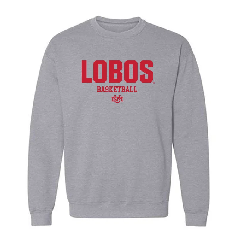 New Mexico - NCAA Women's Basketball : Lydie Mwamba - Classic Shersey Crewneck Sweatshirt Hoodie with Raw Hem Edgy Unfinished New Mexico - NCAA Women's Basketball : Lydie Mwamba - Classic Shersey Crewneck Sweatshirt Hoodie with Raw Hem Edgy Unfinished