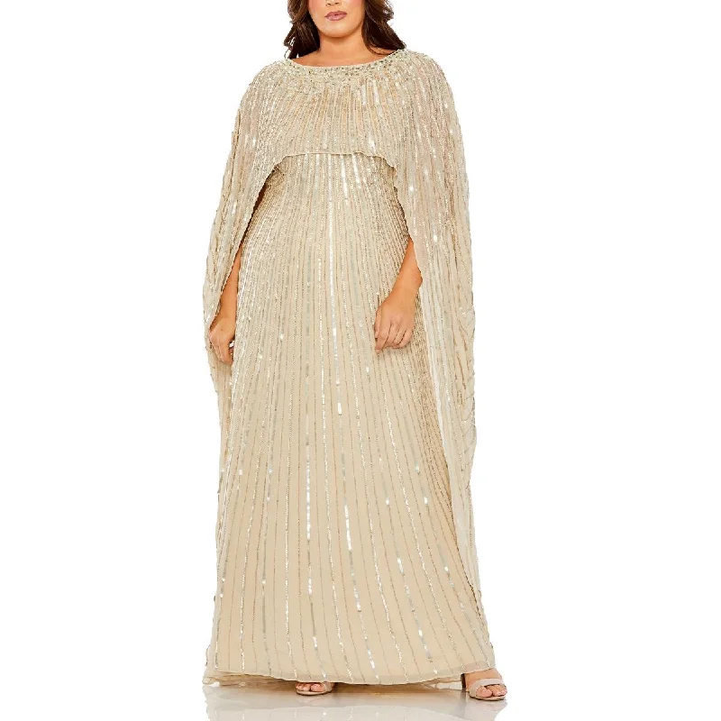 Womens Georgette Embellished Evening Dress Tunics Chinos classic