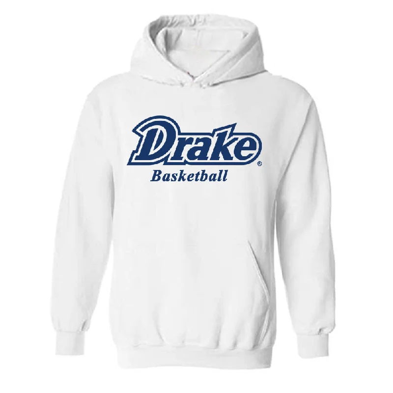 Drake - NCAA Women's Basketball : Maggie Taylor - Classic Shersey Hooded Sweatshirt Hoodie with V-Neck Classic Versatile Drake - NCAA Women's Basketball : Maggie Taylor - Classic Shersey Hooded Sweatshirt Hoodie with V-Neck Classic Versatile