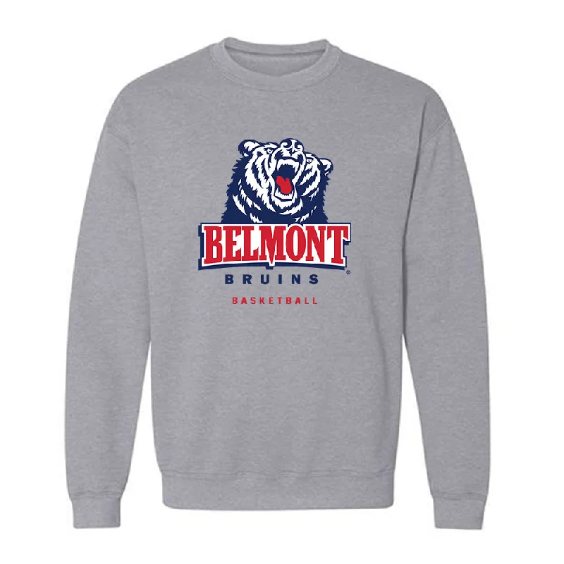 Belmont - NCAA Women's Basketball : Sanaa Tripp - Classic Shersey Crewneck Sweatshirt Hoodie with Hem Contrast Bold Stylish Belmont - NCAA Women's Basketball : Sanaa Tripp - Classic Shersey Crewneck Sweatshirt Hoodie with Hem Contrast Bold Stylish