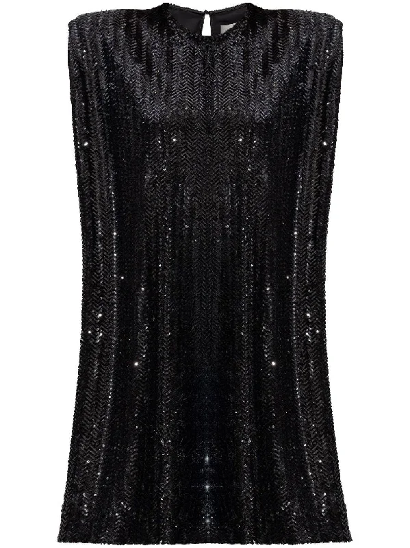 Golden Goose Women's Dresses Black Tunics Chic elegant