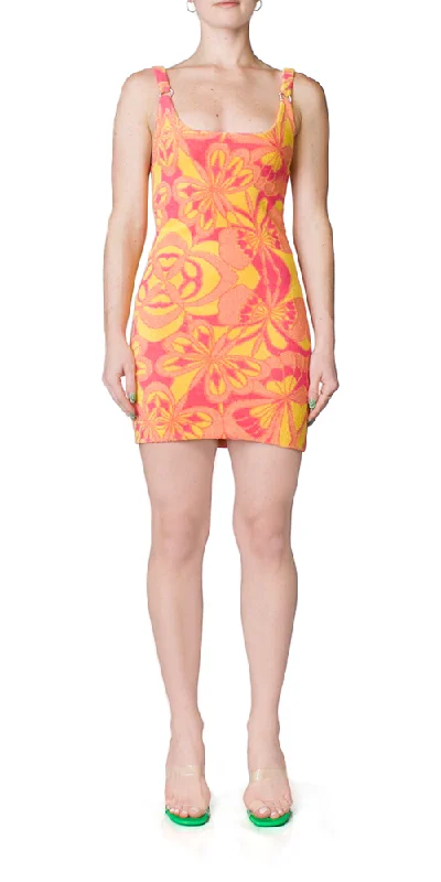Open Back Terry Mini Dress Cozy Wraparound Mini Dress