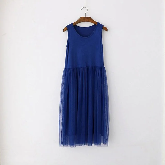 vest blue