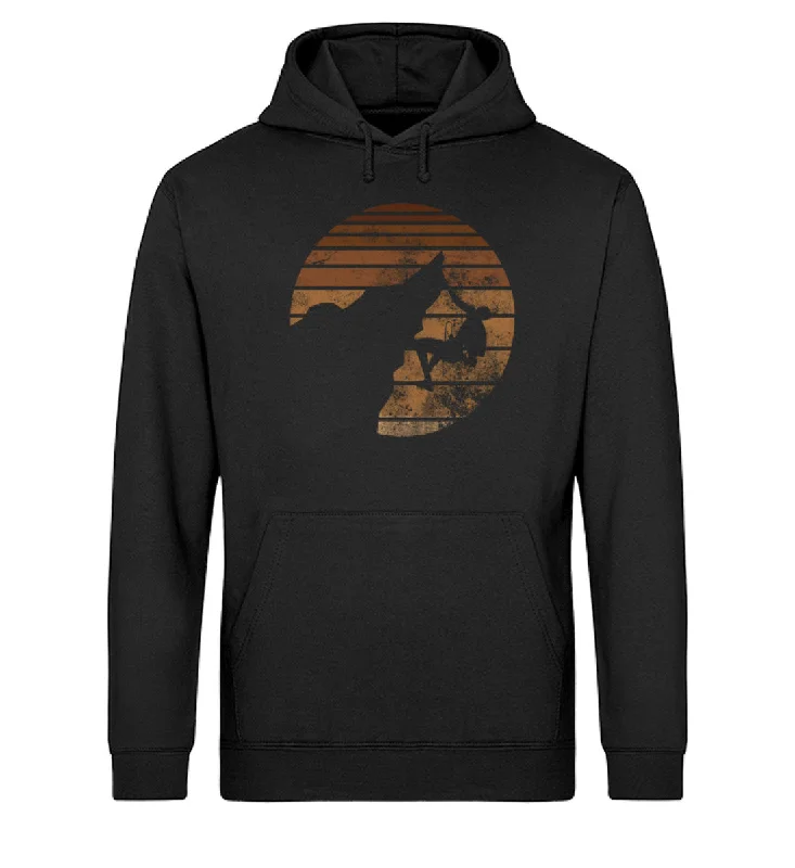 Bergsteigen Vintage - Unisex Organic Hoodie Hoodie with Camouflage Military Edgy
