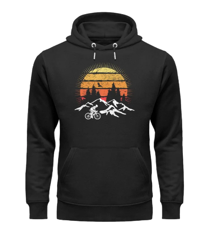 Radfahrer und Sonne Vintage - Unisex Premium Organic Hoodie Hoodie with Strings Custom Fit Adjustable Radfahrer und Sonne Vintage - Unisex Premium Organic Hoodie Hoodie with Strings Custom Fit Adjustable