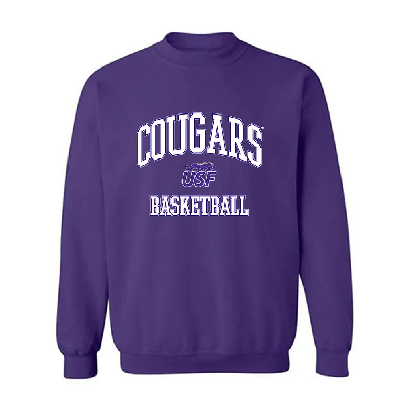 Sioux Falls - NCAA Women's Basketball : Kamryn Wadsworth - Classic Shersey Crewneck Sweatshirt Hoodie with Belted Waist Structured Tailored