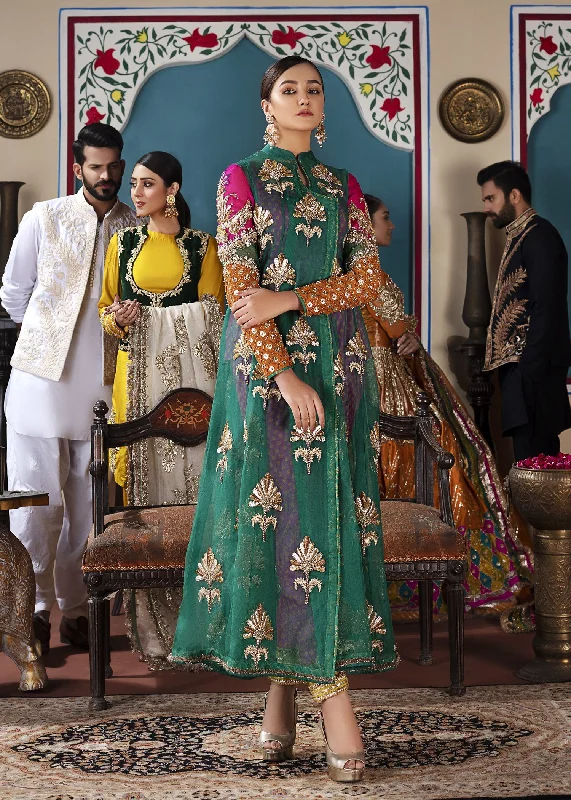 Mehndi Party Dress in Sea Green Color #N0021 Tunics Cozy soft