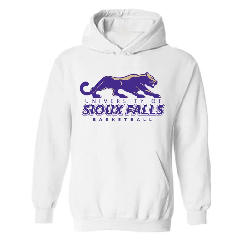 Sioux Falls - NCAA Women's Basketball : Kamryn Wadsworth - Classic Shersey Hooded Sweatshirt Hoodie with Tied Waist Feminine Flattering