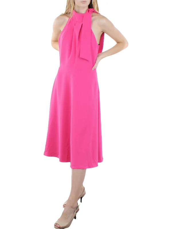 Audrey Womens A-Line Sleeveless Cocktail and Party Dress Tunics Denim casual