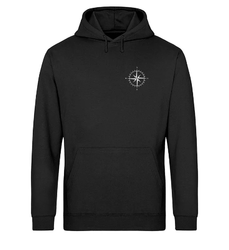 World Traveler - Unisex Organic Hoodie Hoodie with Full-Zip Functional Layering