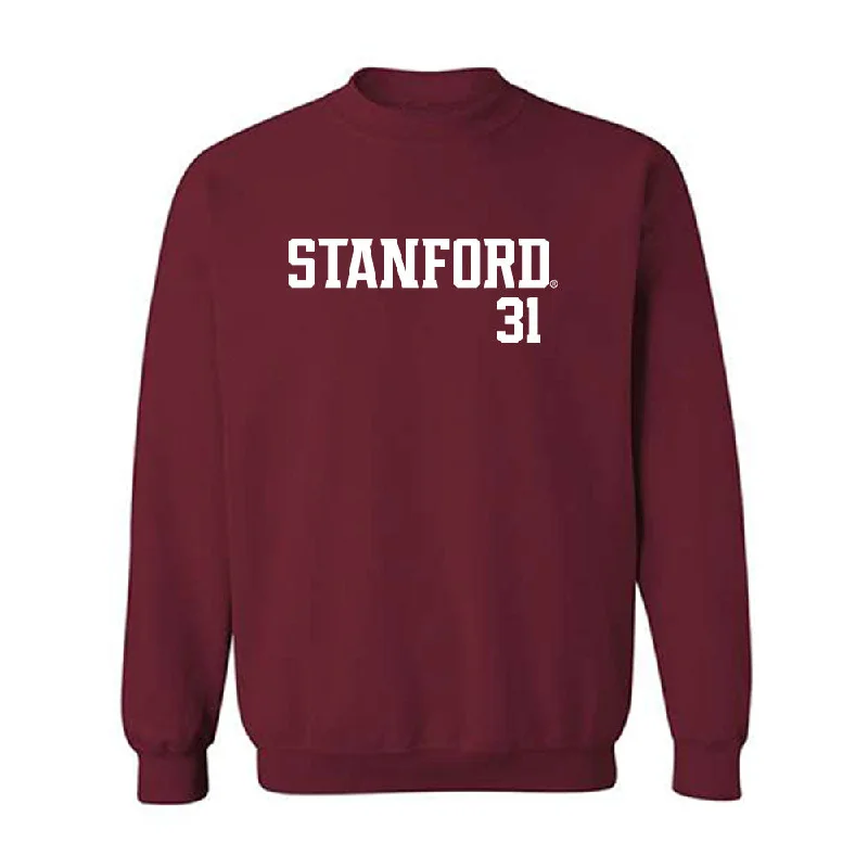 Stanford - NCAA Women's Basketball : Lauren Green - Classic Shersey Crewneck Sweatshirt Hoodie with Magnetic Closure Innovative Modern Stanford - NCAA Women's Basketball : Lauren Green - Classic Shersey Crewneck Sweatshirt Hoodie with Magnetic Closure Innovative Modern