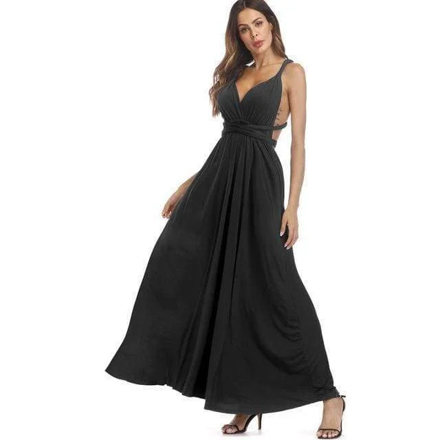 Plus Size - Infinity Convertible Wonder Dress, 20 Colors Summer Maxi Party Dresses Multiway Swing Dress Wrap Dress (US 8 - 18 W) Tunics stripes playful Plus Size - Infinity Convertible Wonder Dress, 20 Colors Summer Maxi Party Dresses Multiway Swing Dress Wrap Dress (US 8 - 18 W) Tunics stripes playful