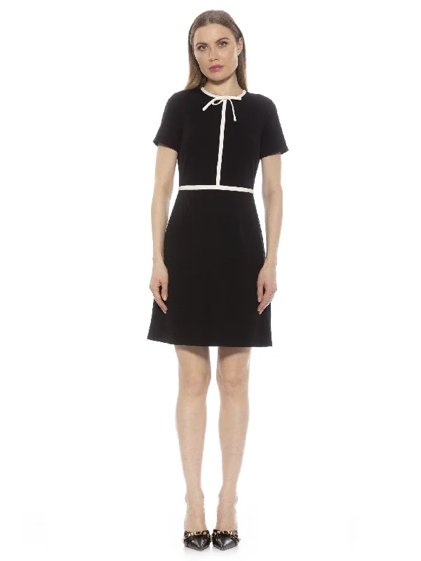 Eira Mini Dress Fashionable Polka Dot Mini Dress