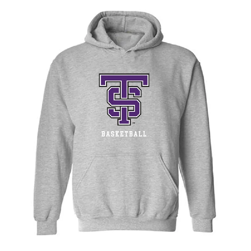 UST - NCAA Women's Basketball : Lizzie Steingraber - Hooded Sweatshirt Hoodie with Emblem Brand Identity UST - NCAA Women's Basketball : Lizzie Steingraber - Hooded Sweatshirt Hoodie with Emblem Brand Identity