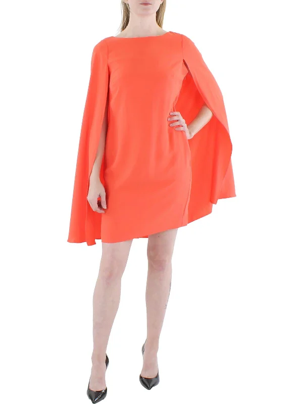 Hyannis Womens Chiffon Cape Sleeve Cocktail and Party Dress Tunics Exclusive limited Hyannis Womens Chiffon Cape Sleeve Cocktail and Party Dress Tunics Exclusive limited